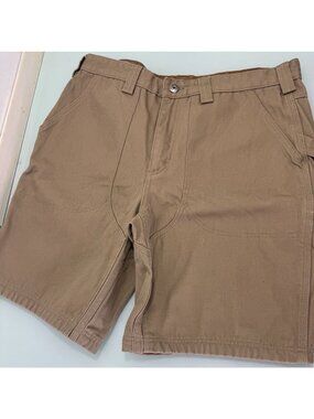 Duluth Trading Cargo Shorts Mens 36 Heavy Duty 10" Inseam Hiking Camping